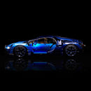 Bugatti Chiron Azul (3599 peças) - Brics Craft