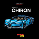 Bugatti Chiron Azul (3599 peças)