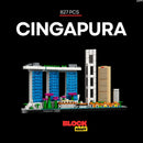 Cidade de Cingapura (827 peças)