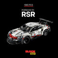 Porsche 911 RSR Branco (1580 peças)
