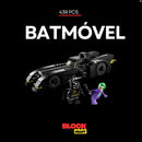Batmóvel: Perseguição de Batman vs. Coringa DC (438 pçs)